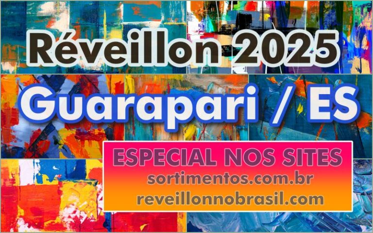 Guarapari Réveillon 2025 queima de fogos e festas na virada de ano no