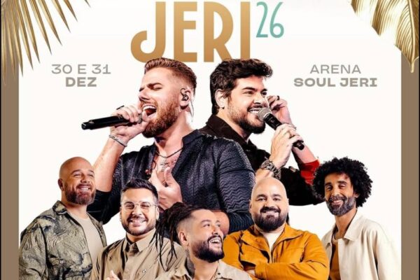 Jericoacoara Réveillon 2026 no litoral cearense : festa na virada de ano, Réveillon Soul Jeri