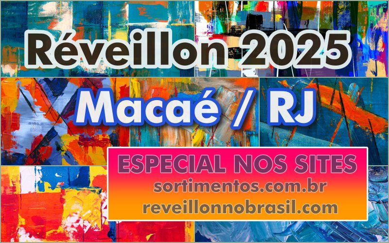 Macaé Réveillon 2025 : festas na virada de ano em Macaé no litoral fluminense