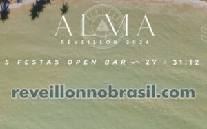 ALMA Réveillon 2026 em Cairu no litoral sul da Bahia