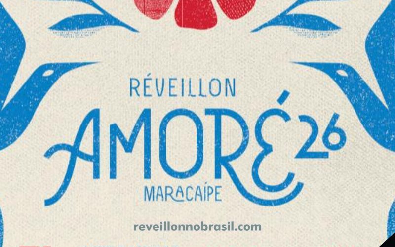 Praia de Maracaípe Réveillon 2026 em Ipojuca : festa de Réveillon Amoré 2026