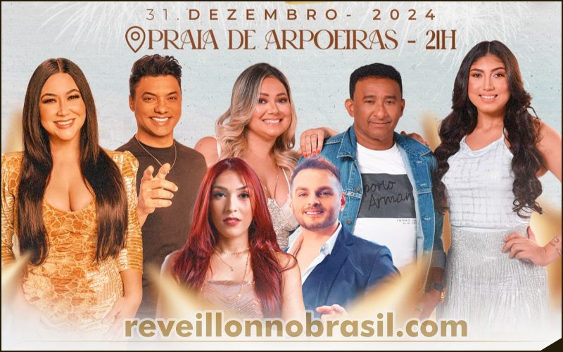 Acaraú Réveillon 2025 no litoral cearense : shows na virada de ano