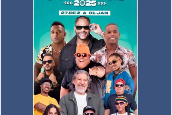 Alcobaça Réveillon 2025 no litoral da Bahia : shows de 27 de dezembro a 1º de janeiro para celebrar a virada de ano