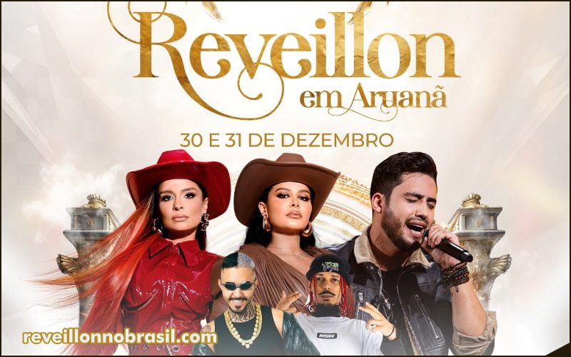 Aruanã Réveillon 2025 em Goiás : shows na virada de ano com Maiara & Maraisa e Mateus Vargas