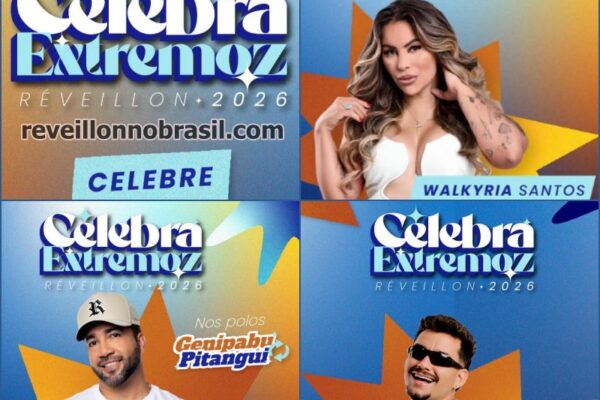 Réveillon 2026 de Extremoz no Rio Grande do Norte : shows na virada de ano na praia de Pitangui e no Polo Genipabu