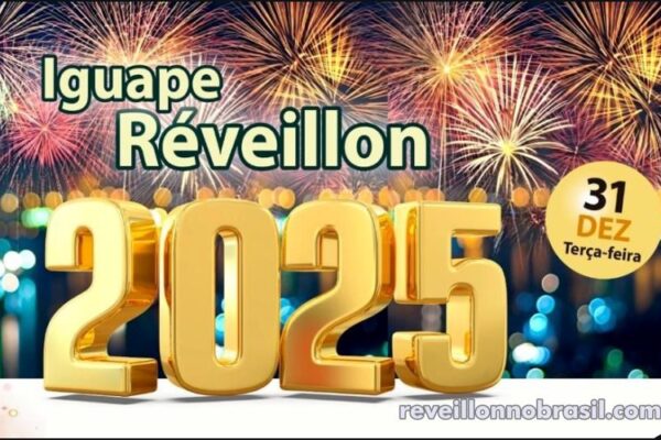 Iguape Réveillon 2025 no litoral paulista : confira os shows na virada de ano