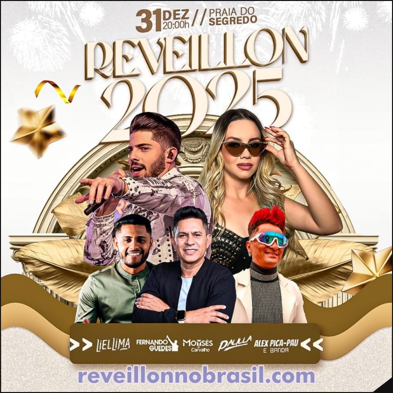 Lajeado Réveillon 2025 em Tocantins : programação de shows na virada de ano na beira das águas do Rio Tocantins