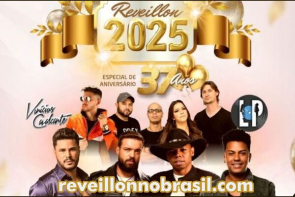 Aniversário e Réveillon 2025 em Montividiu / GO : três dias de shows gratuitos no Parque de Exposições