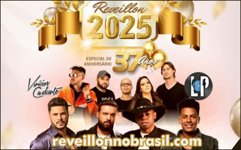 Aniversário e Réveillon 2025 em Montividiu / GO : três dias de shows gratuitos no Parque de Exposições