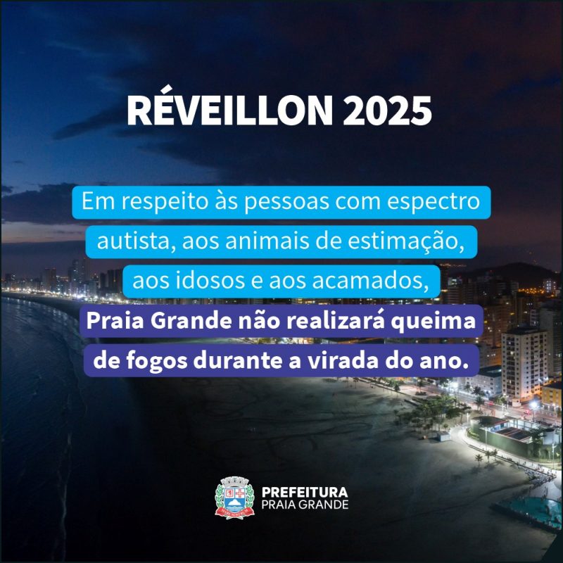 Prefeitura de Praia Grande tentando encontrar motivos para a falta de atrativos na virada de ano