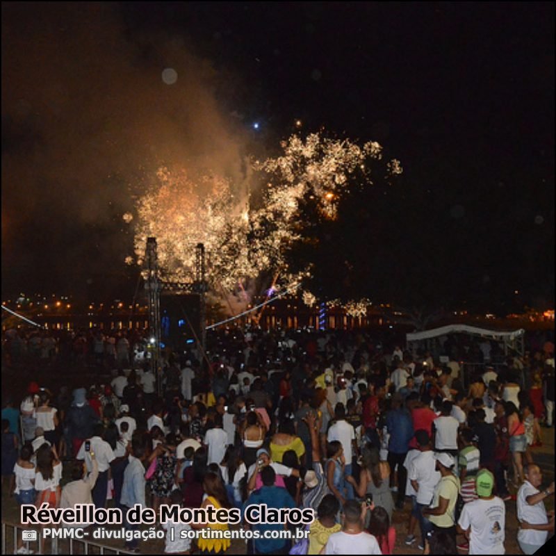 Montes Claros Réveillon 2026 em Minas Gerais : shows e queima de fogos na virada de ano na Lagoa de Interlagos