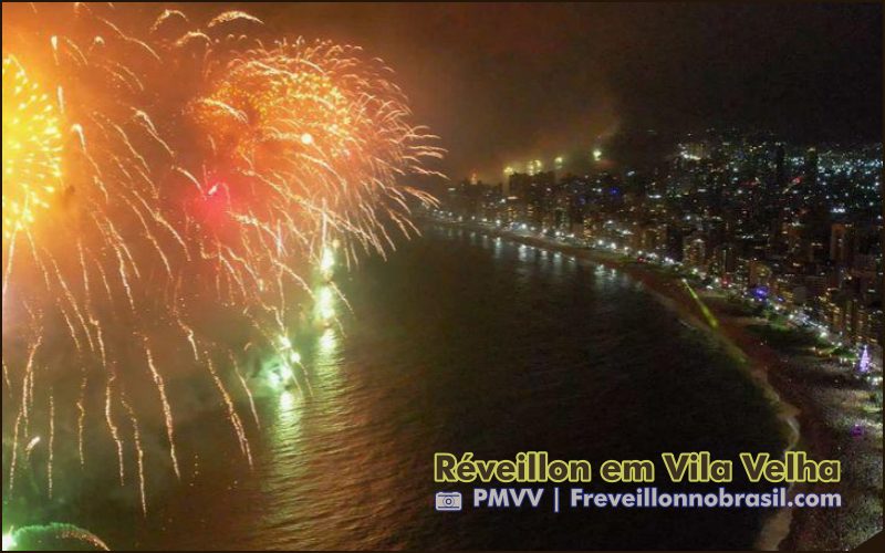 Vila Velha Réveillon 2025 : virada de ano terá 14 minutos de fogos, 8 torres com iluminação e DJ's