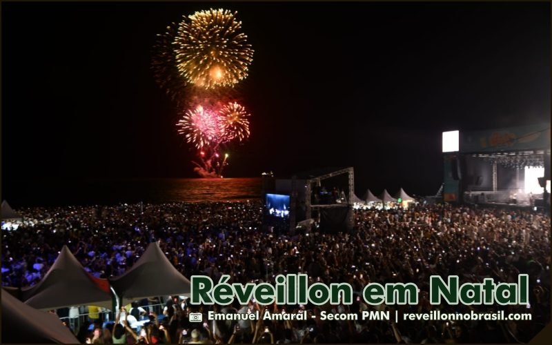 Réveillon em Natal à beira mar de Ponta Negra