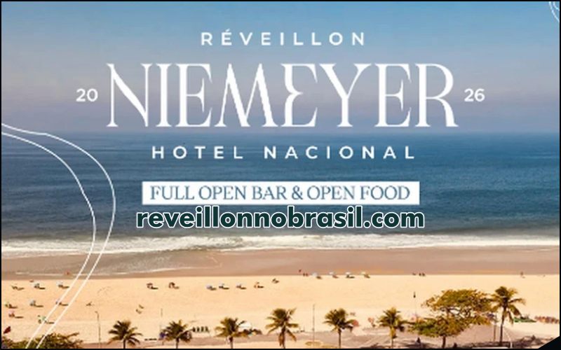 Réveillon Niemeyer 2026 no Hotel Nacional em São Conrado - Festas de Réveillon no Rio de Janeiro