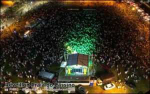 Praia do Cassino Réveillon 2026 em Rio Grande : shows e queima de fogos na virada de ano