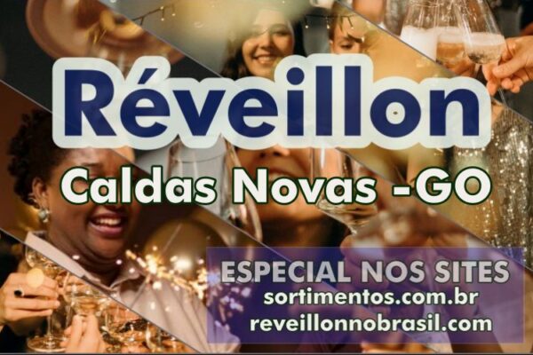 Caldas Novas Réveillon 2026 : festa na virada de ano em Caldas Novas