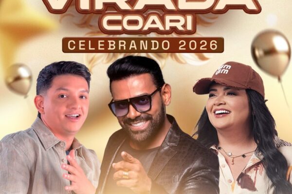 Coari Réveillon 2026 no Amazonas : shows com Pablo, Marcynho Sensação e Klessinha na virada de ano