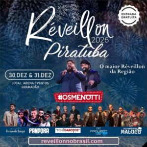 Piratuba Réveillon 2026 em Santa Catarina - Sortimentos Virada de Ano