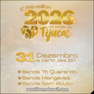 Tijucas Réveillon 2026 no litoral catarinense : shows e queima de fogos na virada de ano no Pontal Norte