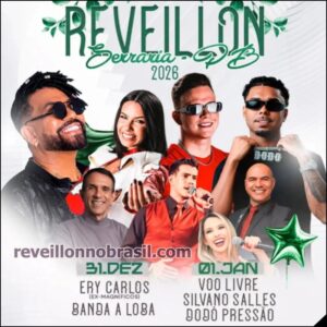 Réveillon 2026 em Serraria : Shows Réveillon de Serraria na Paraíba - Sortimentos Virada de Ano