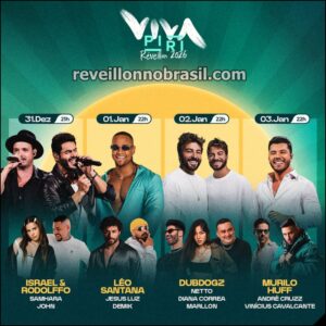 Shows Viva Piri 2026 : Réveillon 2026 de Pirenópolis em Goiás